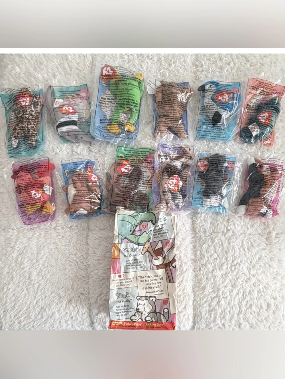 McDonald's Happy Meal TY Beanie Babies Blind Bag Collection - Multi-Color